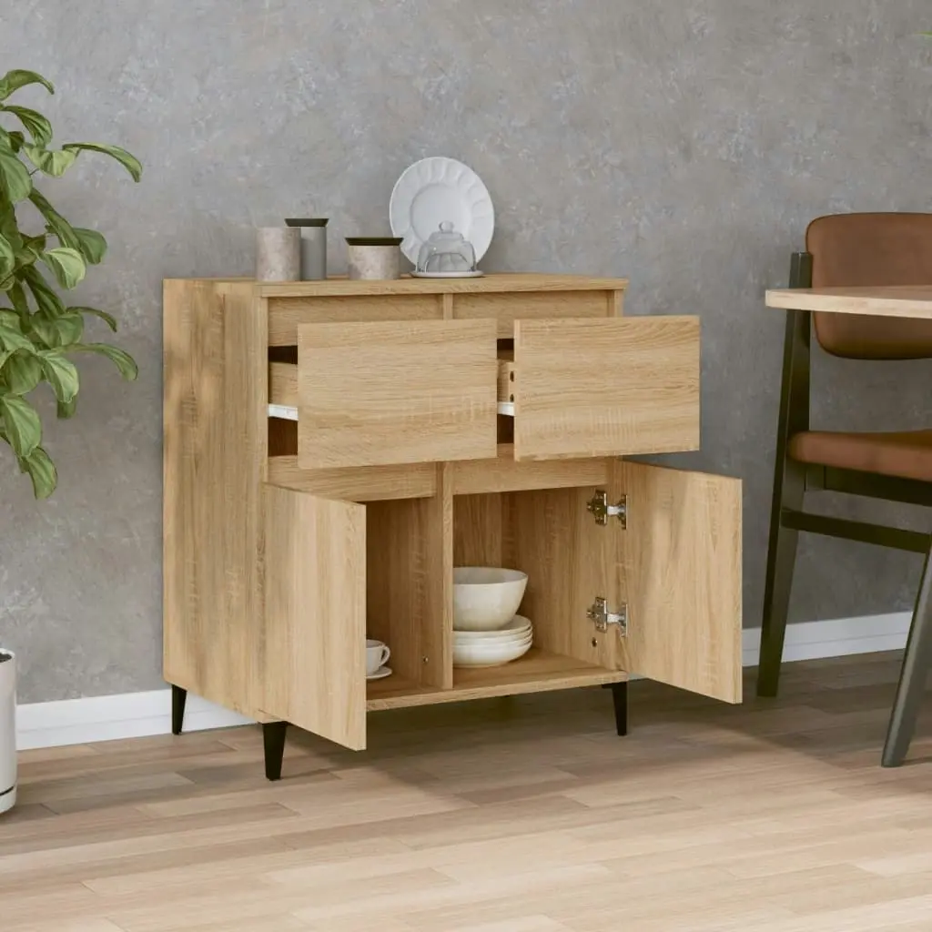 Sideboard Sonoma Oak 60x35x70 cm Engineered Wood 819687