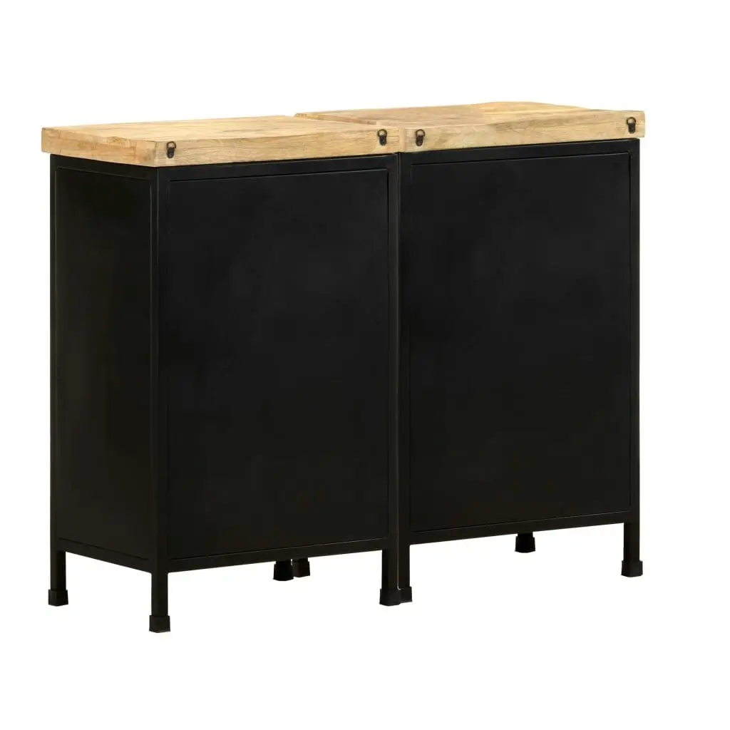 Sideboard with 6 Drawers Rough Mango Wood 3074905