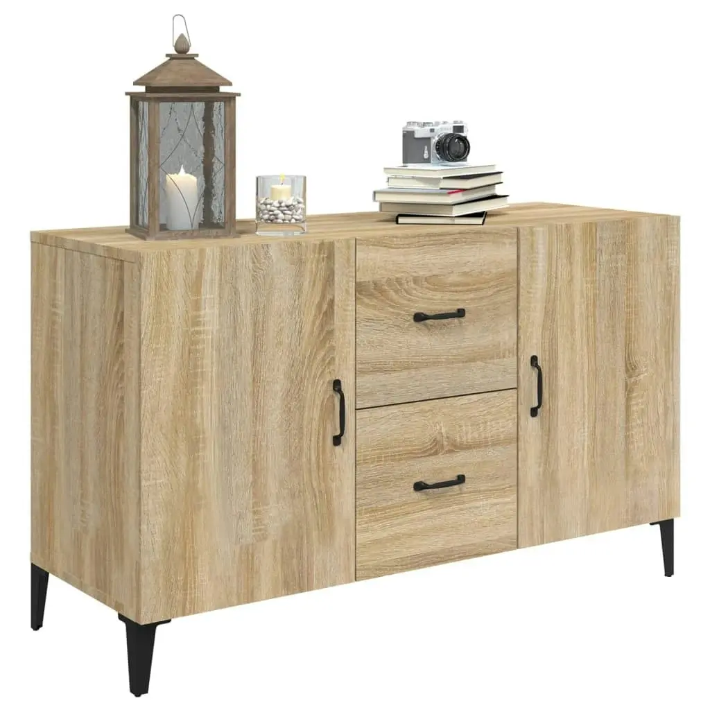 Sideboard Sonoma Oak 100x36x60 cm Engineered Wood 812522