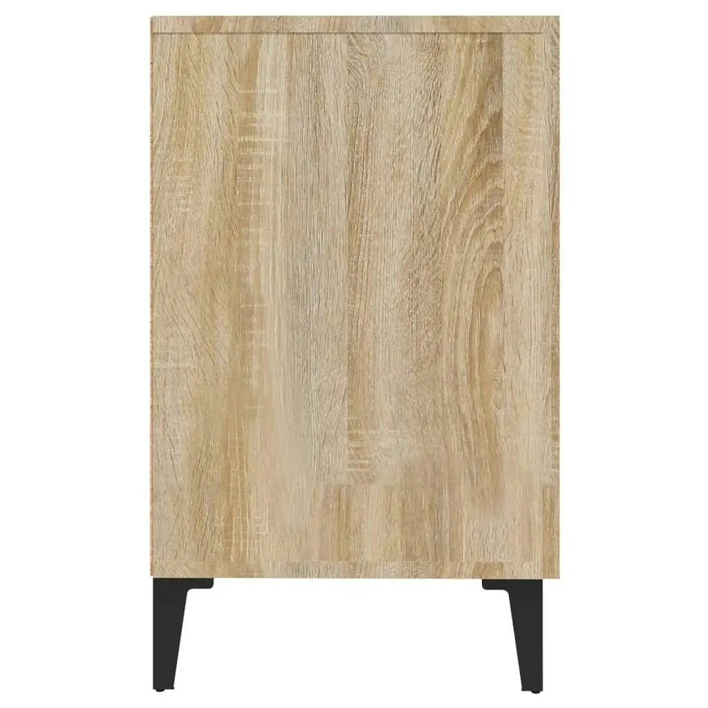 Sideboard Sonoma Oak 100x36x60 cm Engineered Wood 812522