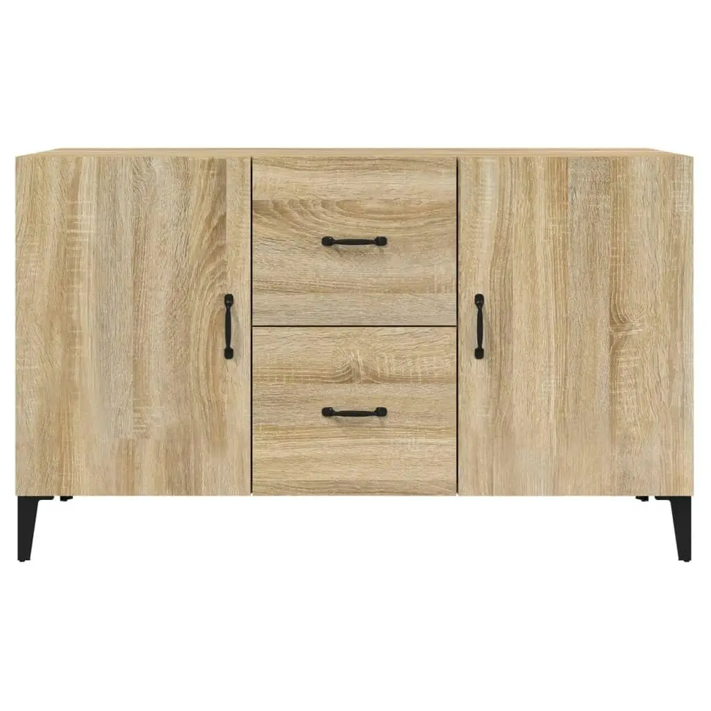 Sideboard Sonoma Oak 100x36x60 cm Engineered Wood 812522