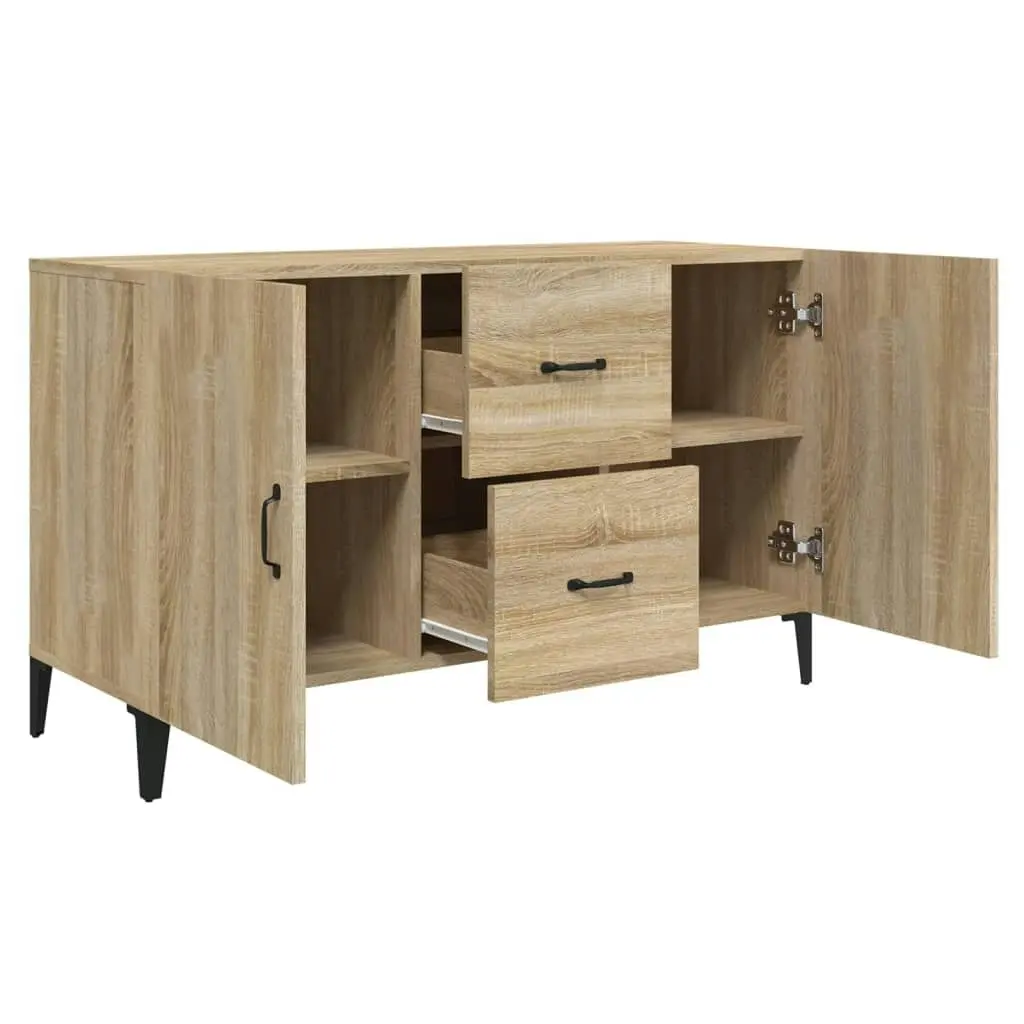 Sideboard Sonoma Oak 100x36x60 cm Engineered Wood 812522