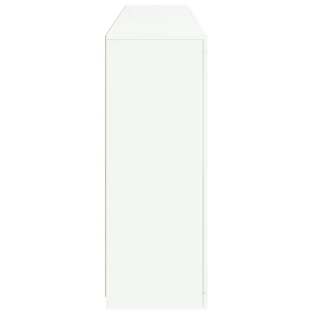 Sideboard with LED Lights White 181.5x37x100 cm 3209149