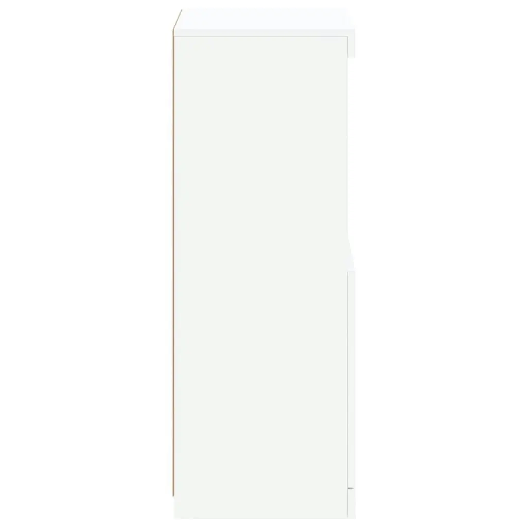 Sideboard with LED Lights White 41x37x100 cm 836686