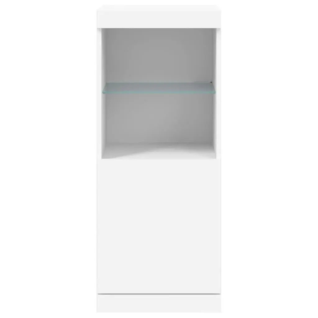 Sideboard with LED Lights White 41x37x100 cm 836686