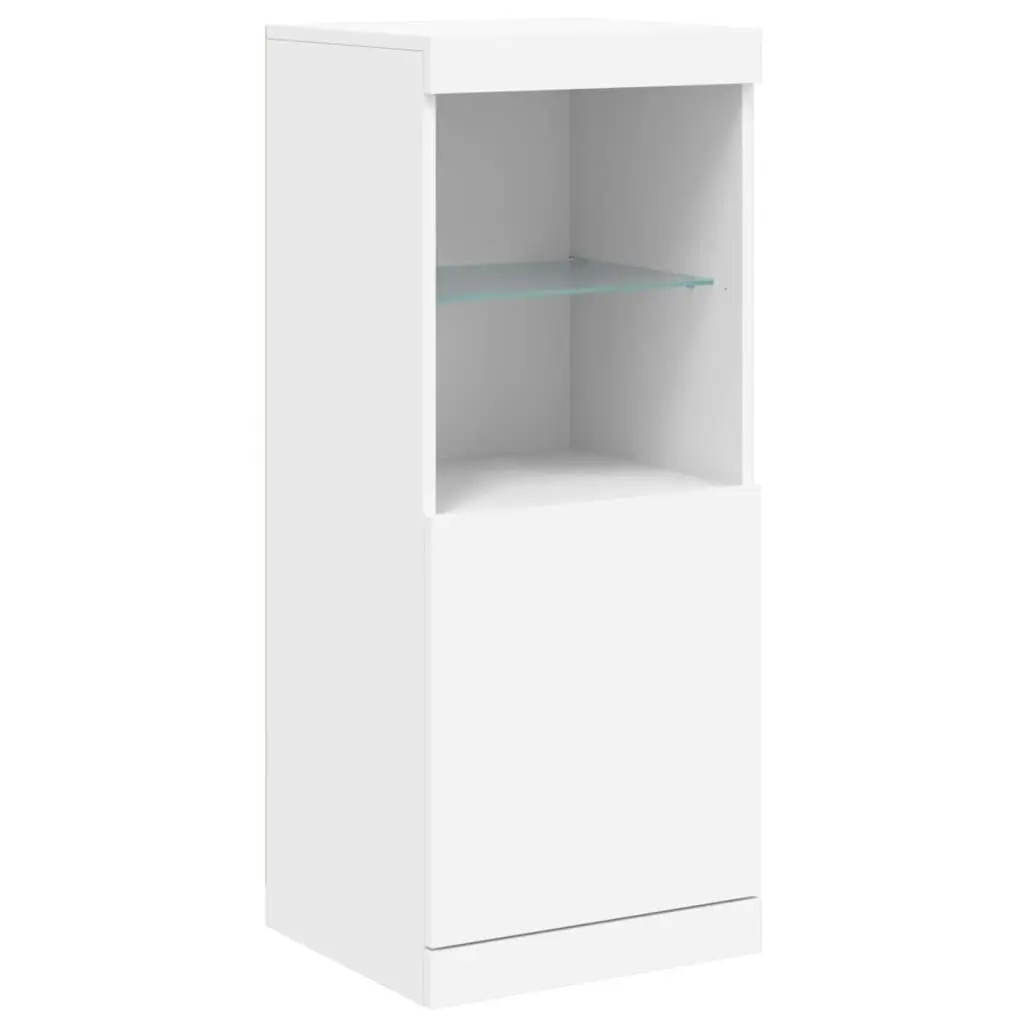 Sideboard with LED Lights White 41x37x100 cm 836686