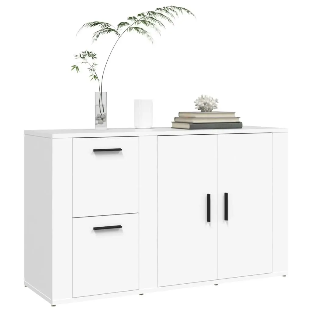 Sideboard White 100x33x59.5 cm Engineered Wood 820996