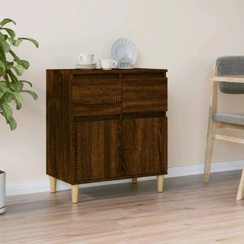 Sideboard Brown Oak 60x35x70 cm Engineered Wood 819683