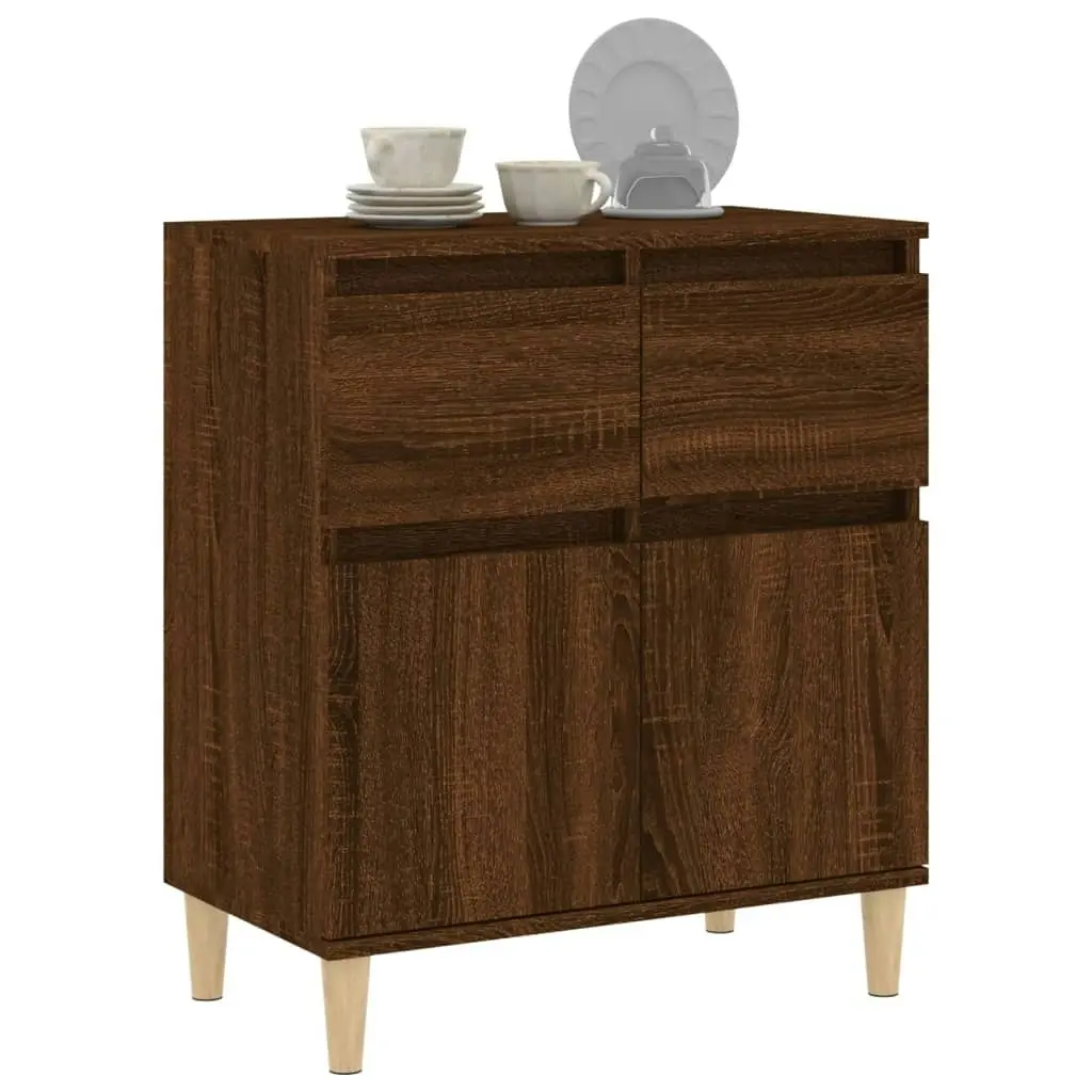 Sideboard Brown Oak 60x35x70 cm Engineered Wood 819683