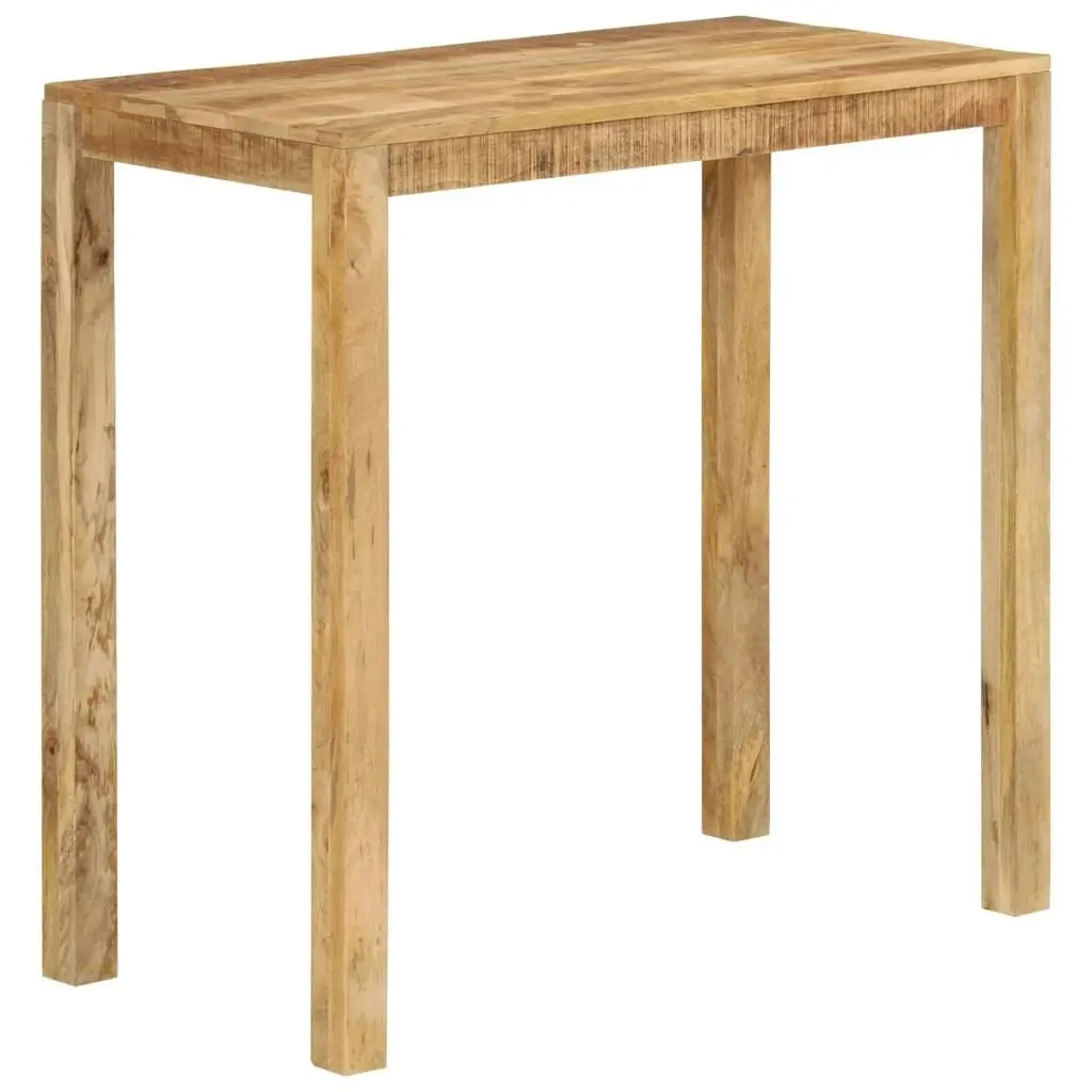 Bar Table 112x55x108 cm Solid Wood Mango 350317