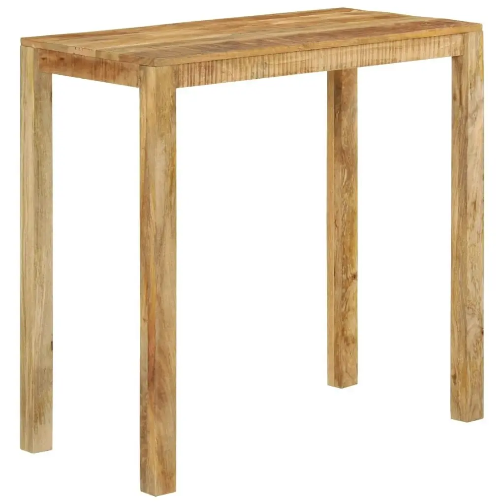 Bar Table 112x55x108 cm Solid Wood Mango 350317