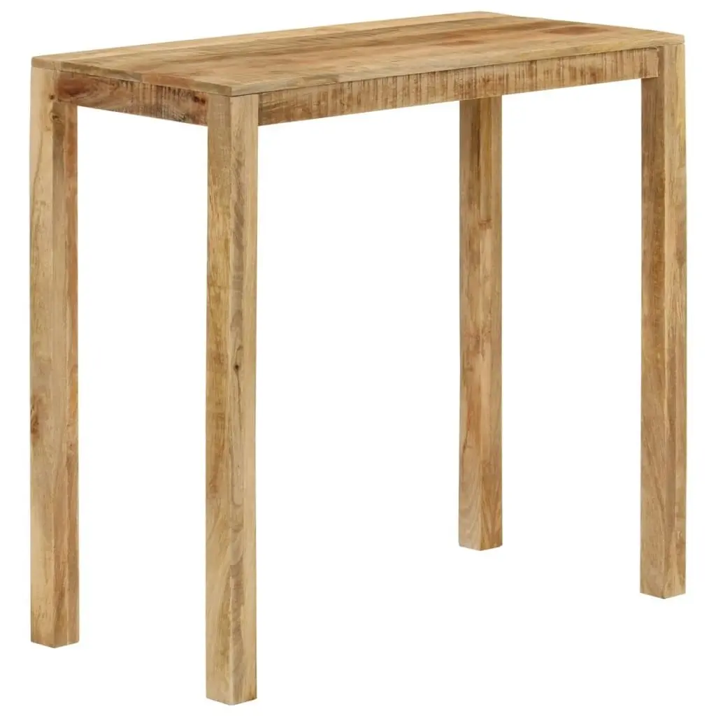 Bar Table 112x55x108 cm Solid Wood Mango 350317