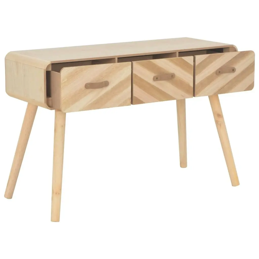 Console Table 100x35x68 cm Solid Wood 247377