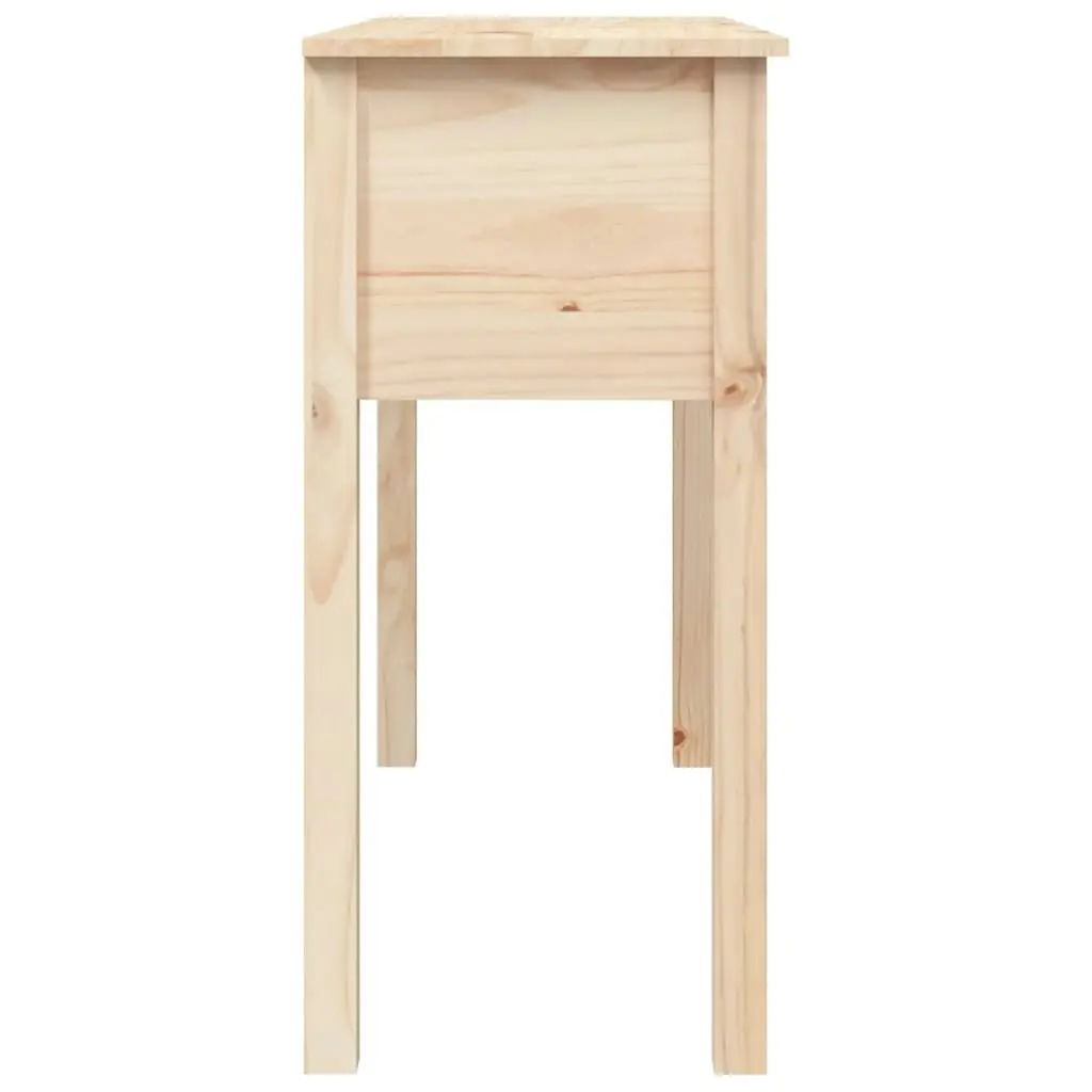 Console Table 100x35x75 cm Solid Wood Pine 814614