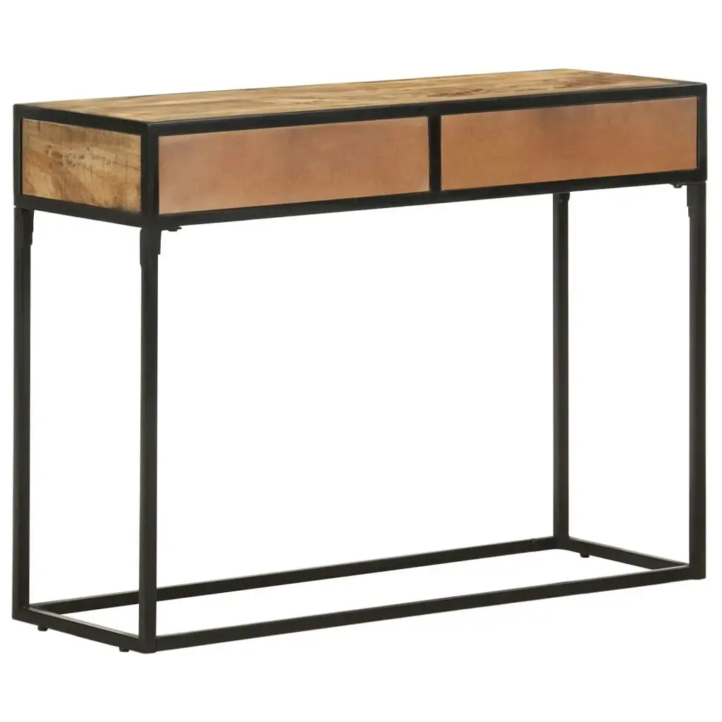 Console Table 100x35x75 cm Solid Mango Wood 321713