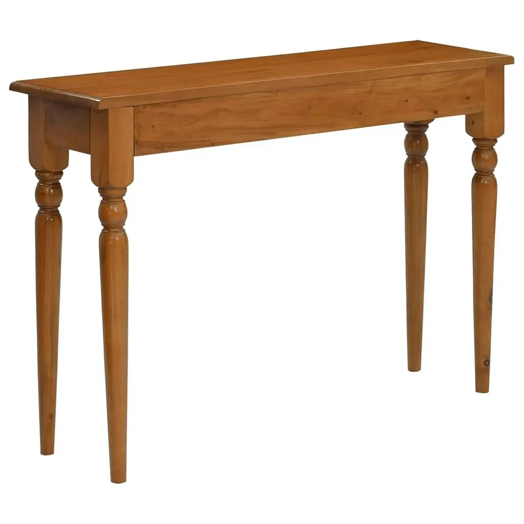 Console Table 110x30x75 cm Solid Mahogany Wood 332867