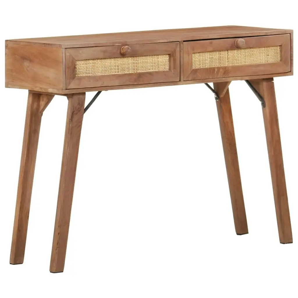 Console Table 100x35x76 cm Solid Mango Wood 323598