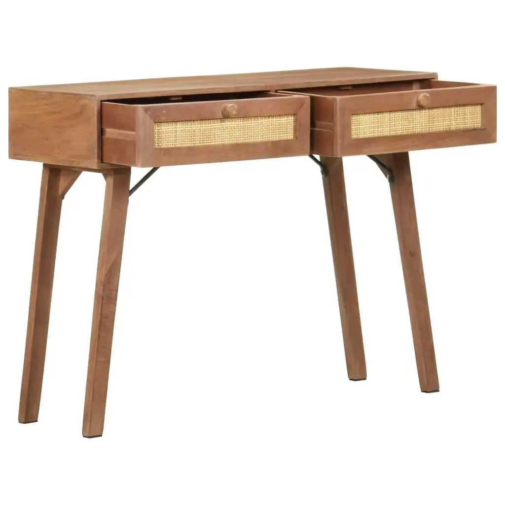 Console Table 100x35x76 cm Solid Mango Wood 323598