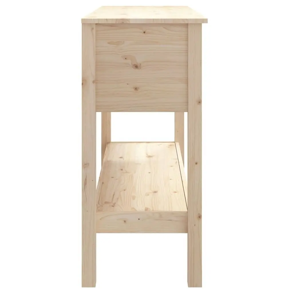 Console Table 100x35x75 cm Solid Wood Pine 814624