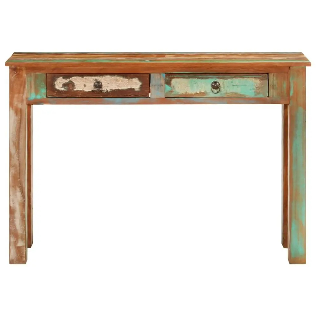 Console Table 110x30x75 cm Solid Wood Reclaimed 352781