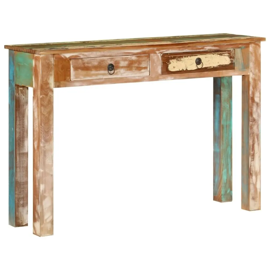 Console Table 110x30x75 cm Solid Wood Reclaimed 352781