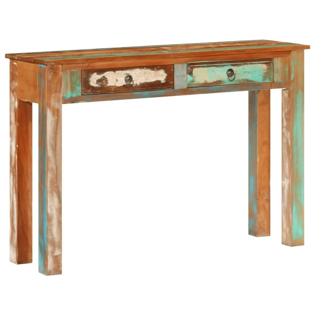 Console Table 110x30x75 cm Solid Wood Reclaimed 352781