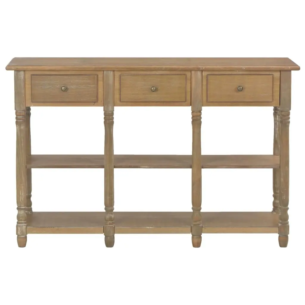 Console Table 110x30x76cm Engineered Wood 354328