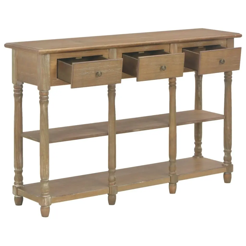 Console Table 110x30x76cm Engineered Wood 354328