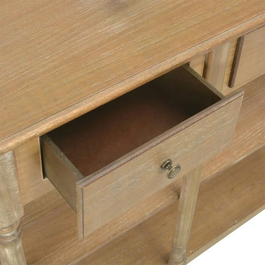 Console Table 110x30x76cm Engineered Wood 354328