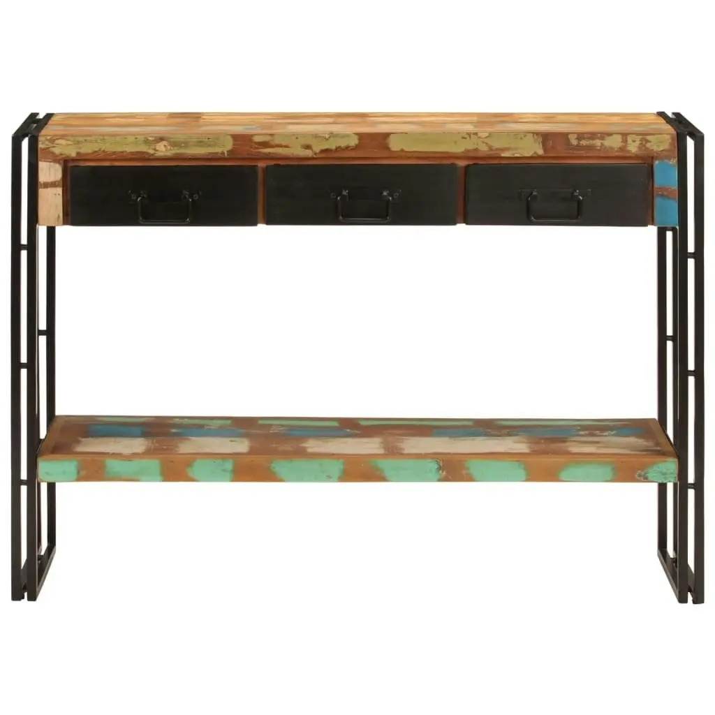 Console Table 110x30x76 cm Solid Wood Reclaimed 348158