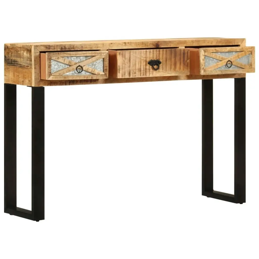 Console Table 110x30x76 cm Solid Mango Wood 282761