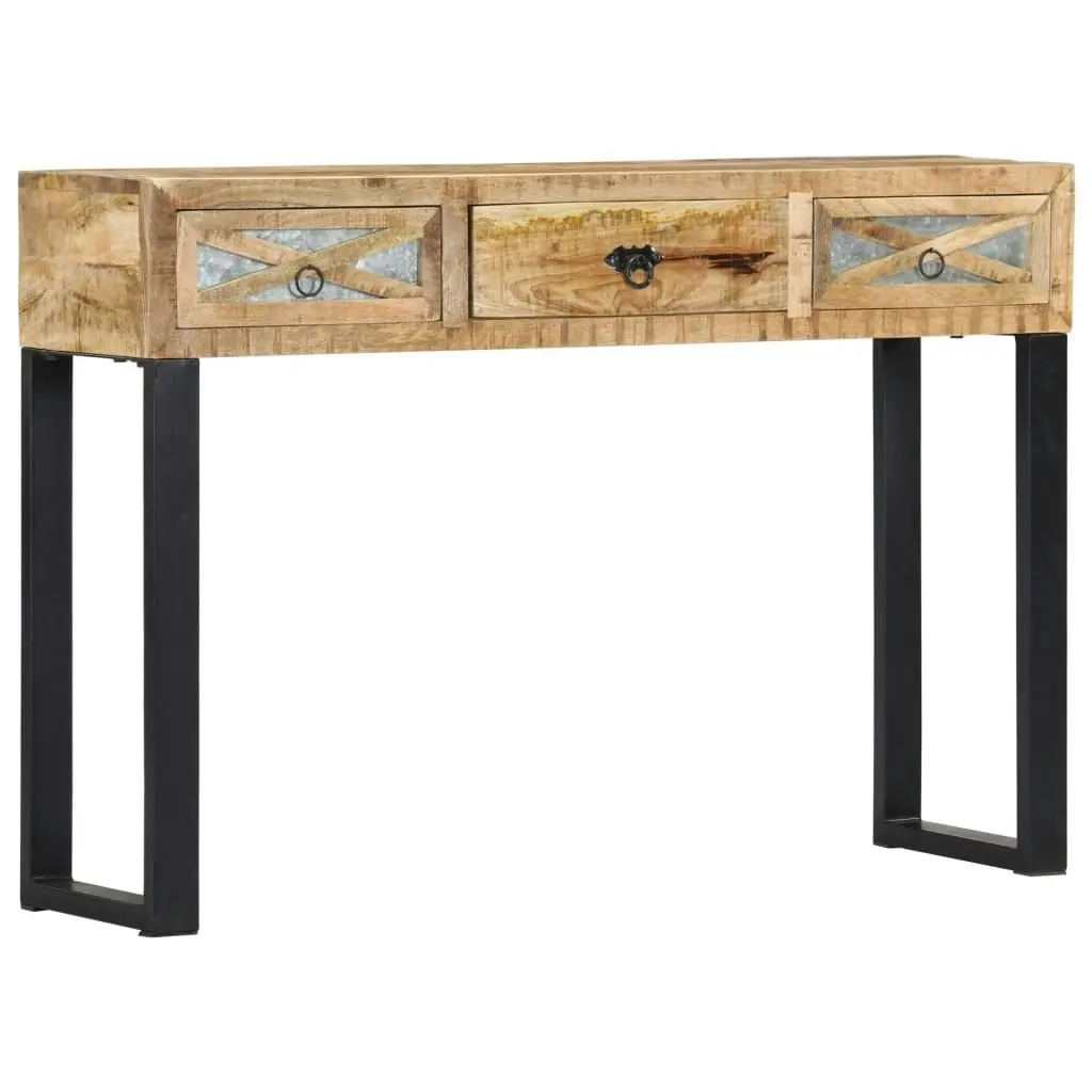 Console Table 110x30x76 cm Solid Mango Wood 282761