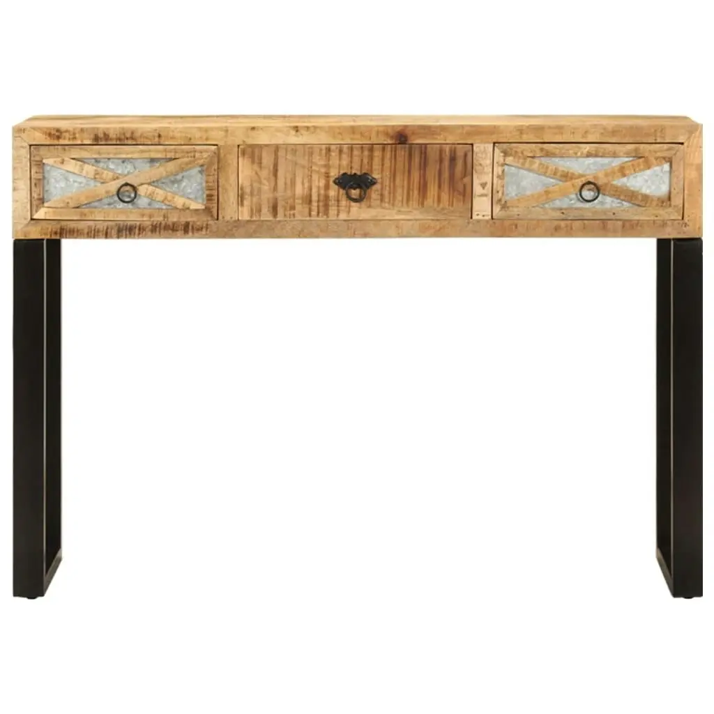 Console Table 110x30x76 cm Solid Mango Wood 282761