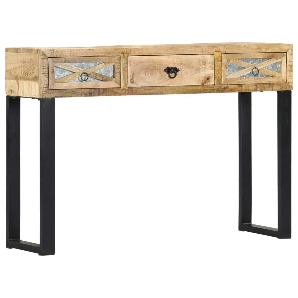 Console Table 110x30x76 cm Solid Mango Wood 282761