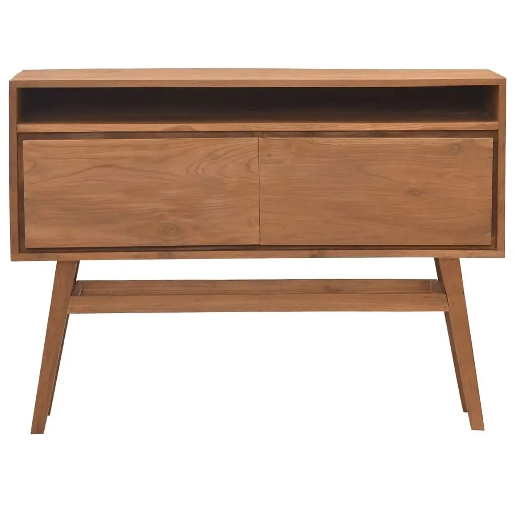 Console Table 110x30x79 cm Solid Teak Wood 326136