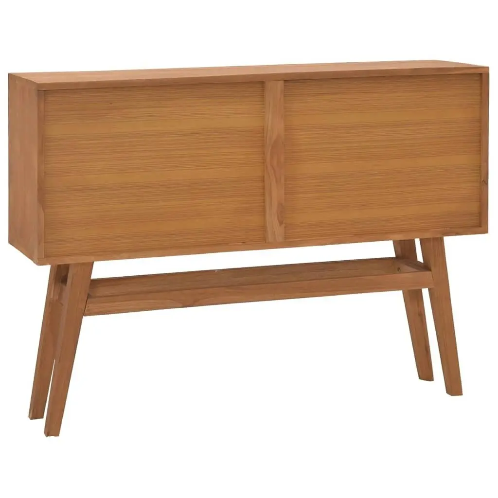 Console Table 110x30x79 cm Solid Teak Wood 326136