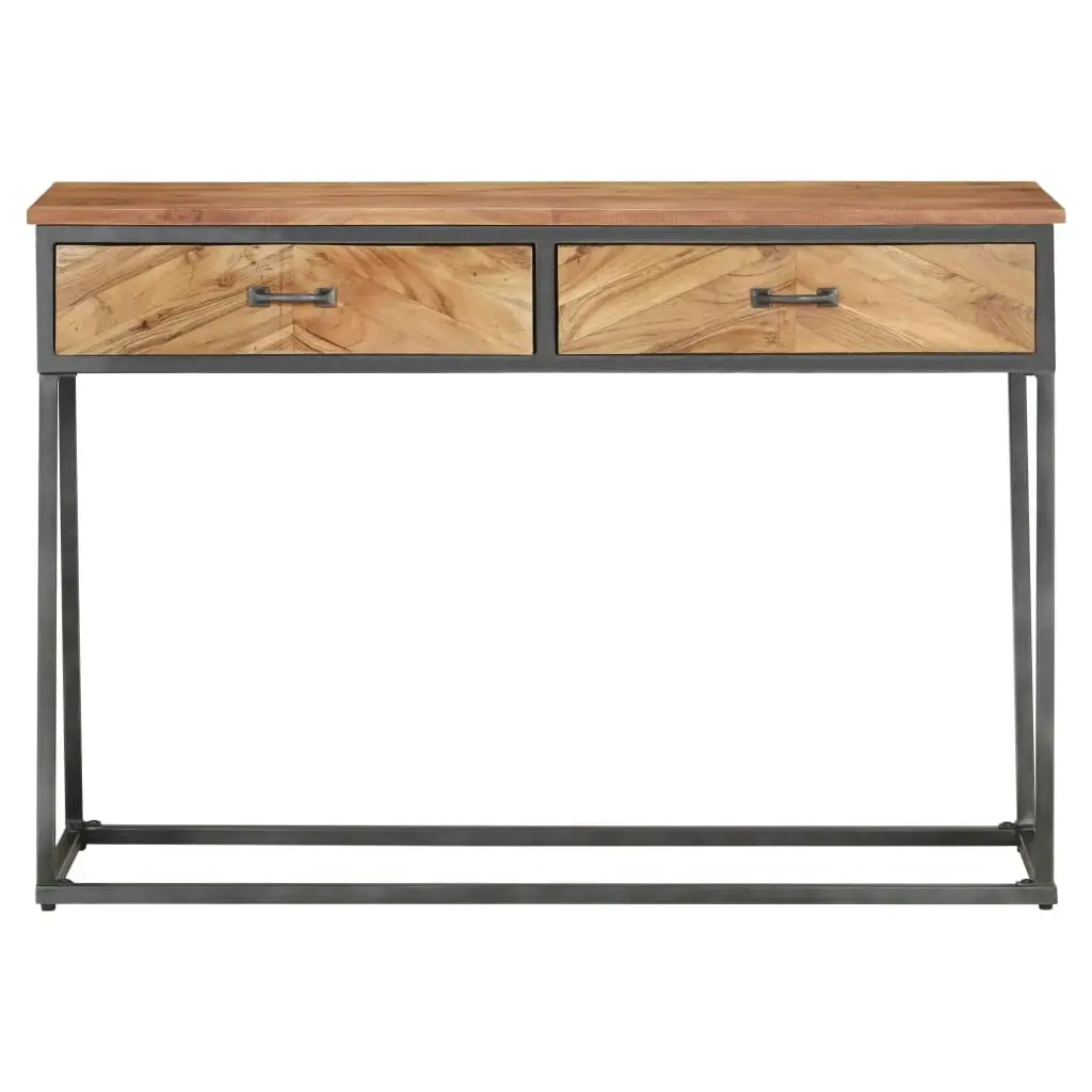 Console Table 110x35x75 cm Solid Acacia Wood 323527