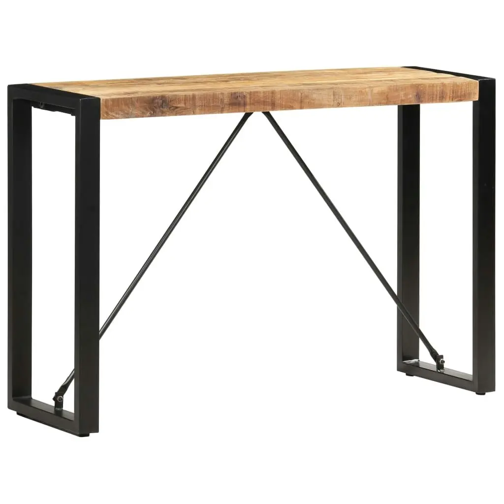 Console Table 110x35x76 cm Solid Mango Wood 285945