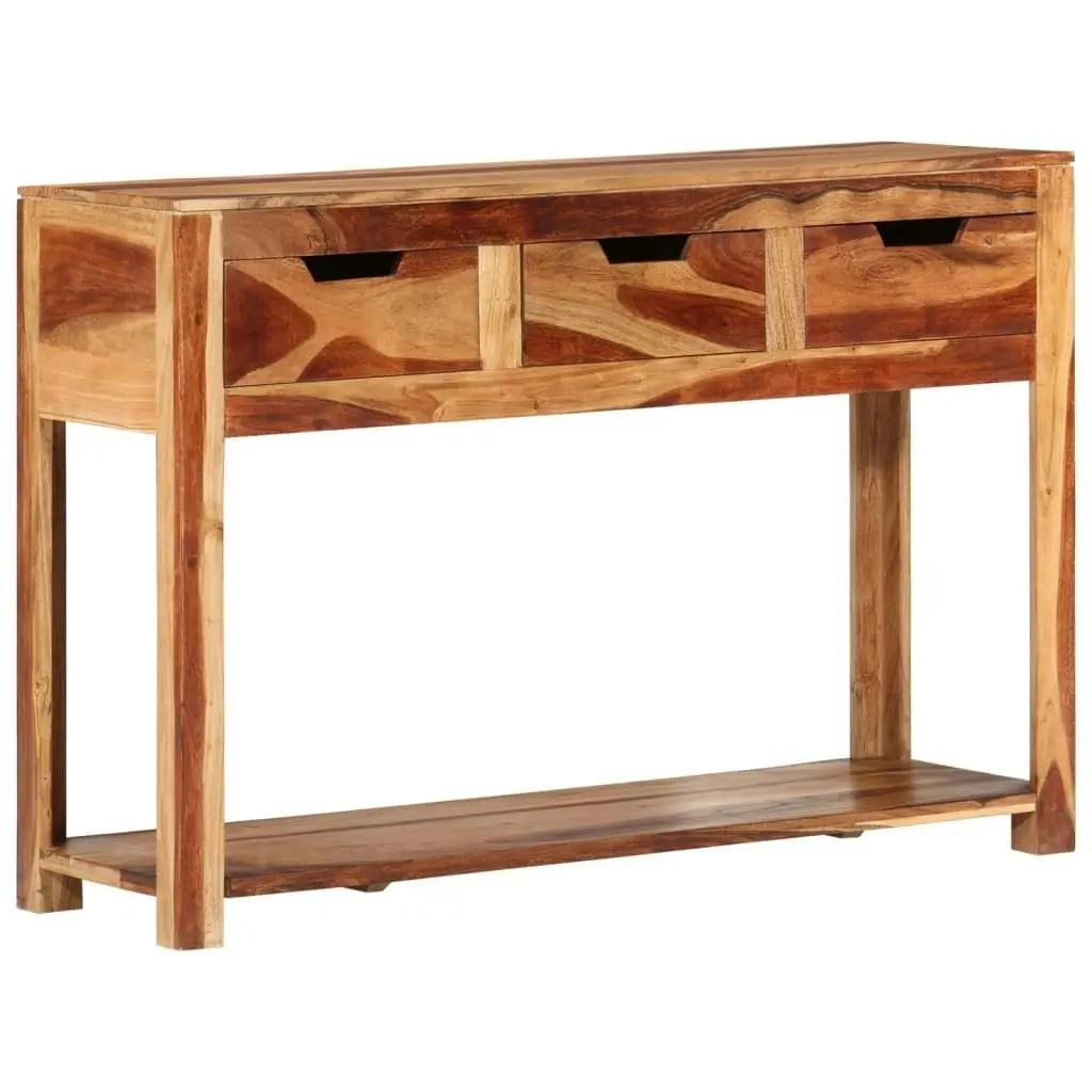 Console Table 110x35x75 cm Solid Wood Acacia 338432