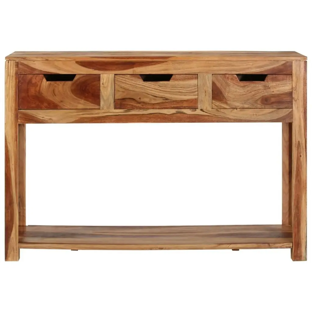 Console Table 110x35x75 cm Solid Wood Acacia 338432