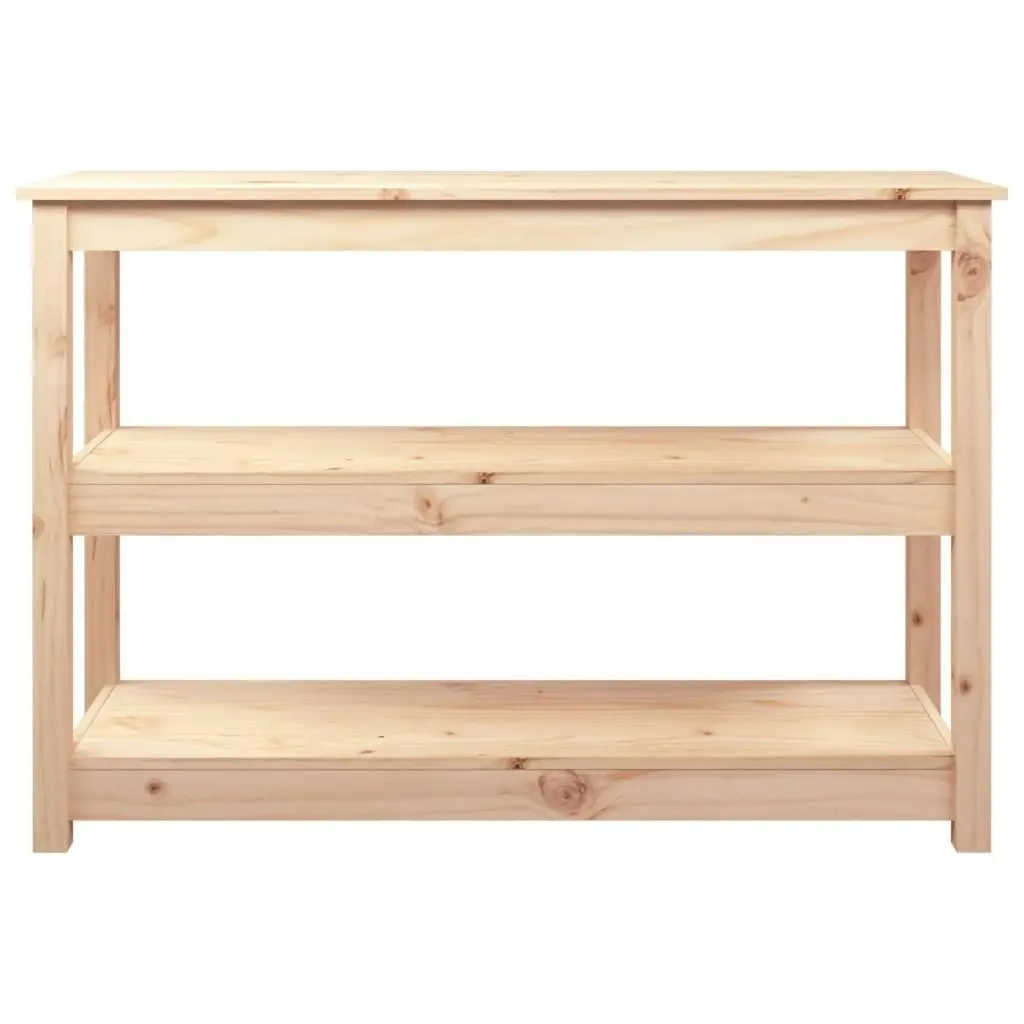 Console Table 110x40x74 cm Solid Wood Pine 821664