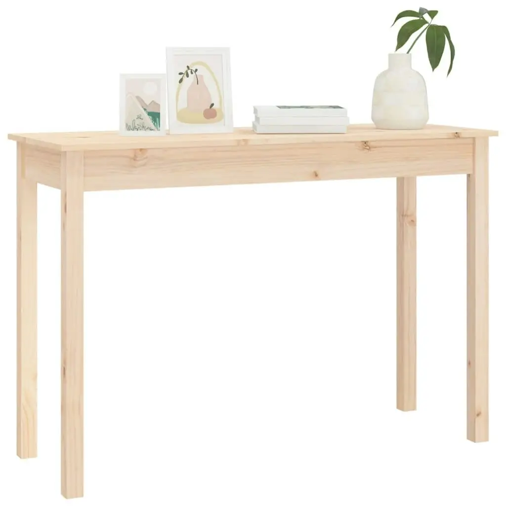 Console Table 110x40x75 cm Solid Wood Pine 814239