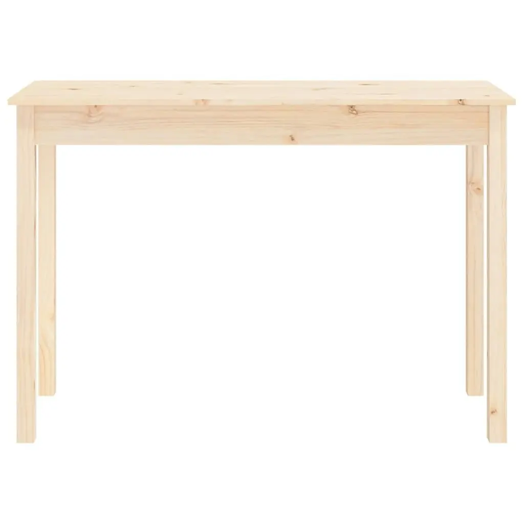 Console Table 110x40x75 cm Solid Wood Pine 814239