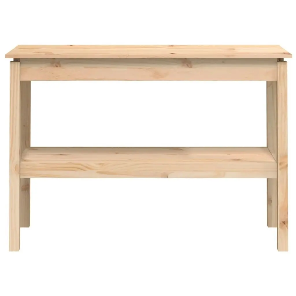 Console Table 110x40x75 cm Solid Wood Pine 814299