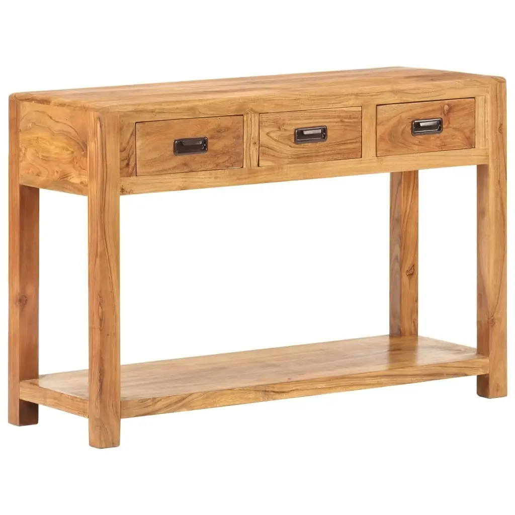 Console Table 110x40x76 cm Solid Acacia Wood Honey Finish 289631