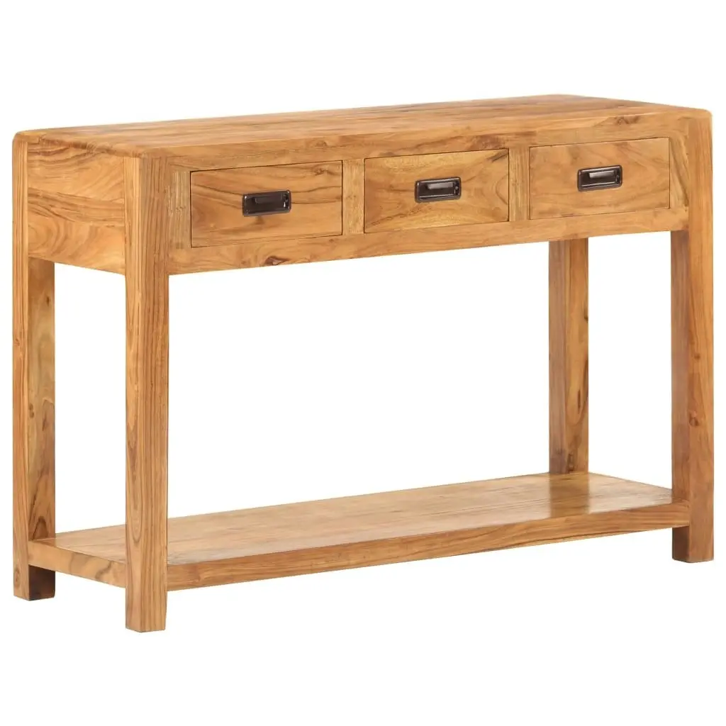 Console Table 110x40x76 cm Solid Acacia Wood Honey Finish 289631