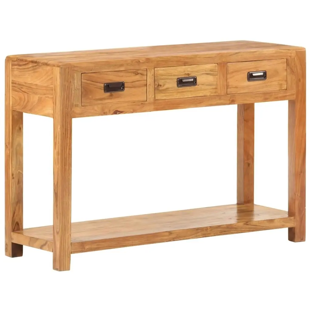 Console Table 110x40x76 cm Solid Acacia Wood Honey Finish 289631