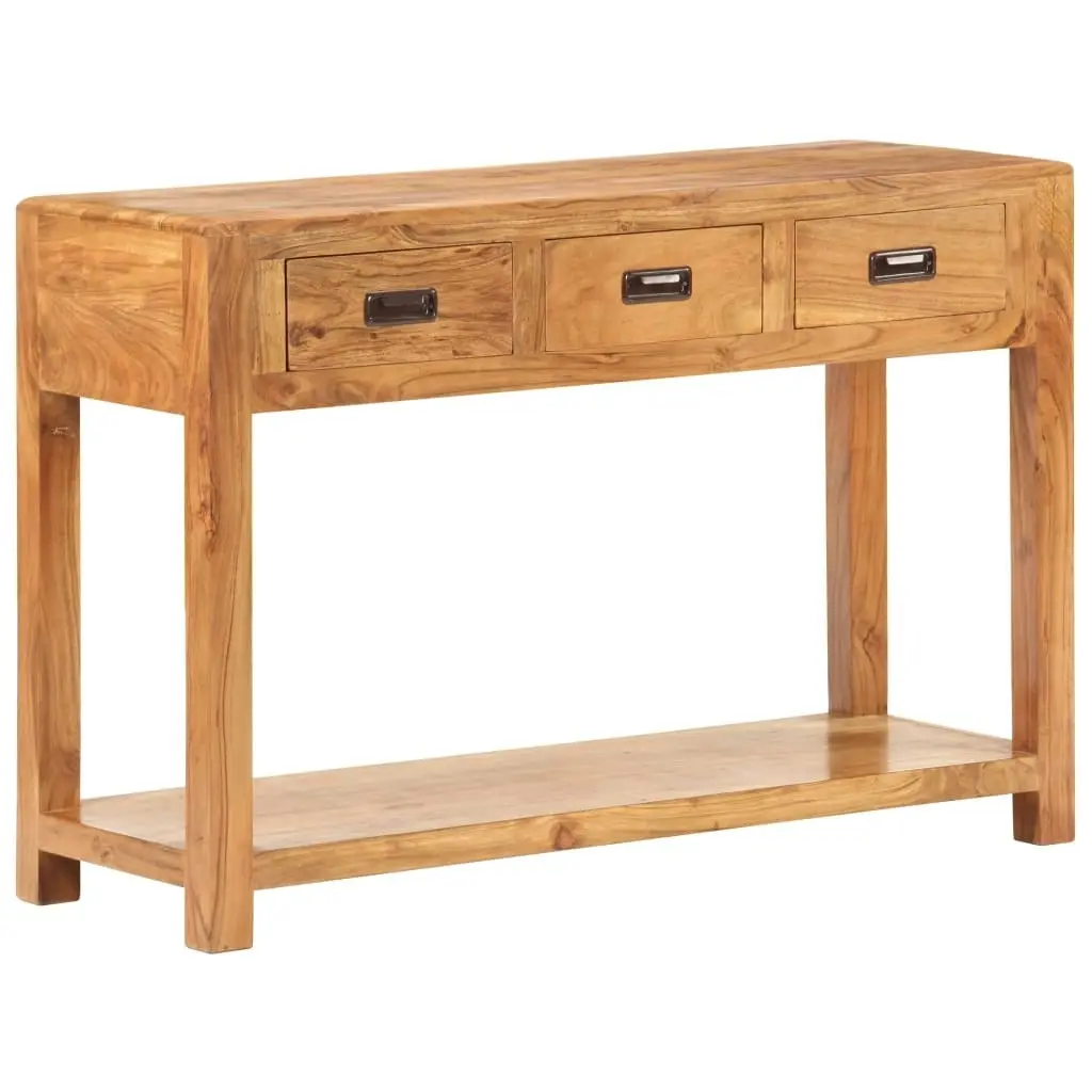 Console Table 110x40x76 cm Solid Acacia Wood Honey Finish 289631