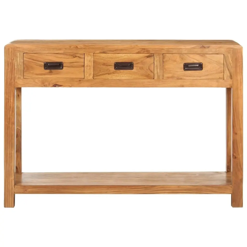 Console Table 110x40x76 cm Solid Acacia Wood Honey Finish 289631