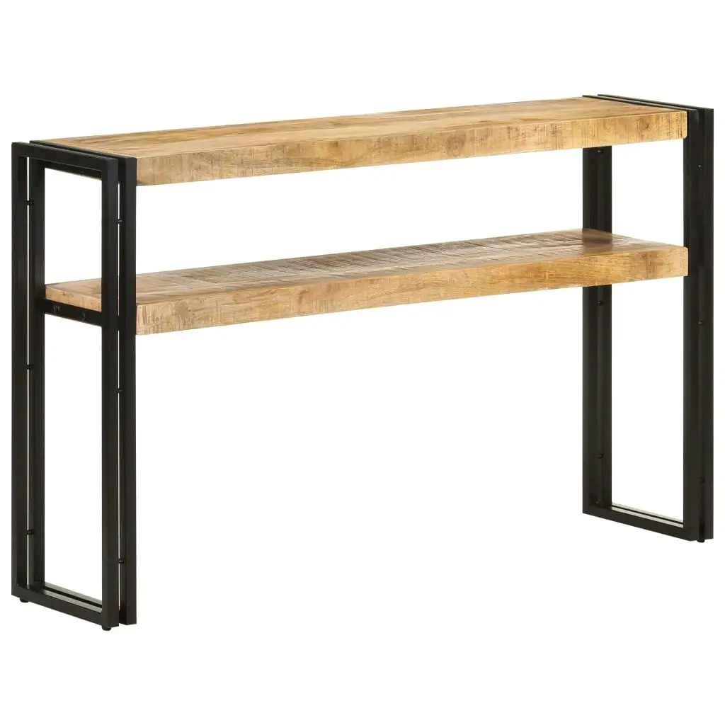 Console Table 120x30x75 cm Rough Mango Wood 321099